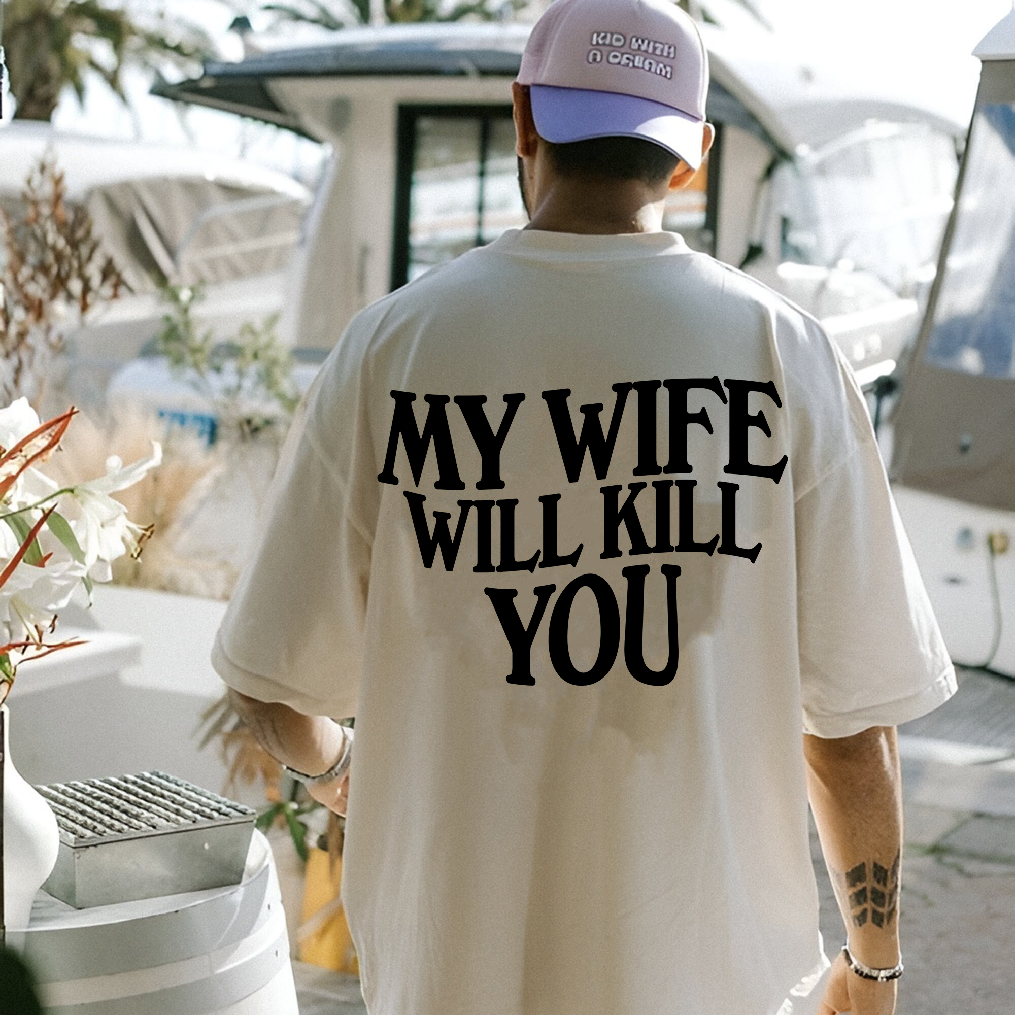 My Wife Will K*Ll You Shirt, Gift For Husband, Couple Gifts, Gift For Him, Valentines Day Gift, Classic Unisex T-Shirt, Short Sleeve Tee Shirt, Gifts For Men